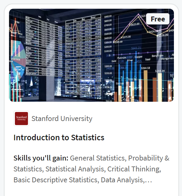 Introduction to Statistics (Free Course) ~ Computer Languages (clcoding)